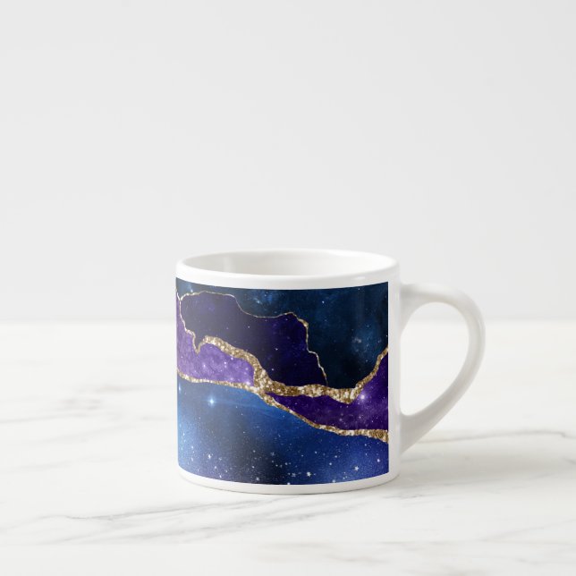 Galaxy Agate Series Design 13  Espresso Cup (Right)