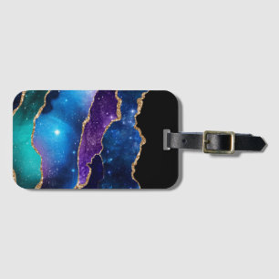 Galaxy Agate Series Design 13  Luggage Tag