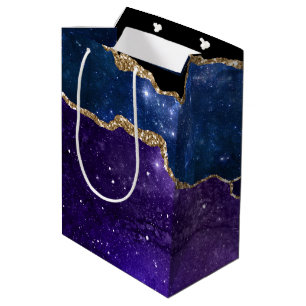 Galaxy Agate Series Design 1 Medium Gift Bag