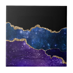 Galaxy Agate Series Design 1 Tile