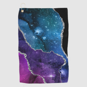 Galaxy Agate Series Design 23 Golf Towel