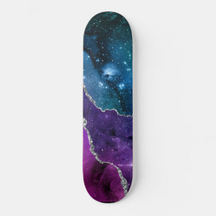 Galaxy Agate Series Design 23  Skateboard