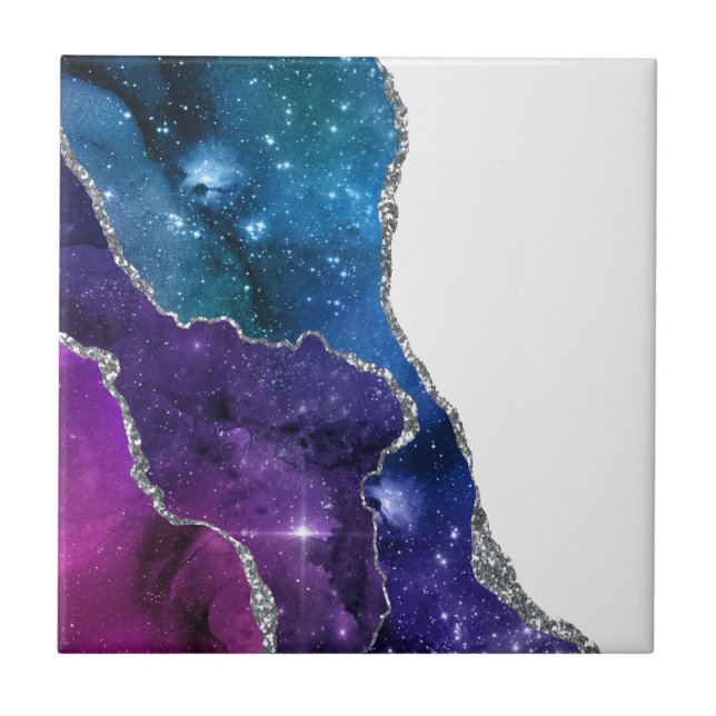 Galaxy Agate Series Design 23   Tile (Front)