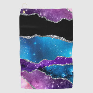 Galaxy Agate Series Design 7 Golf Towel