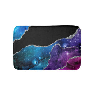 Galaxy Agate Series Design 9  Bath Mat