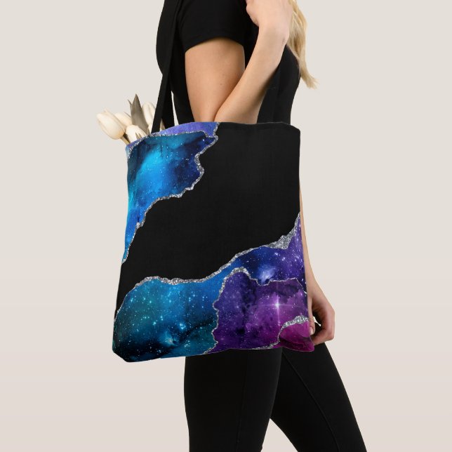 Galaxy Agate Series Design 9  Tote Bag (Close Up)