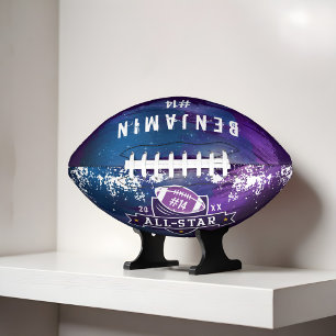 Galaxy All-Star Player Team Number & Custom Name American Football