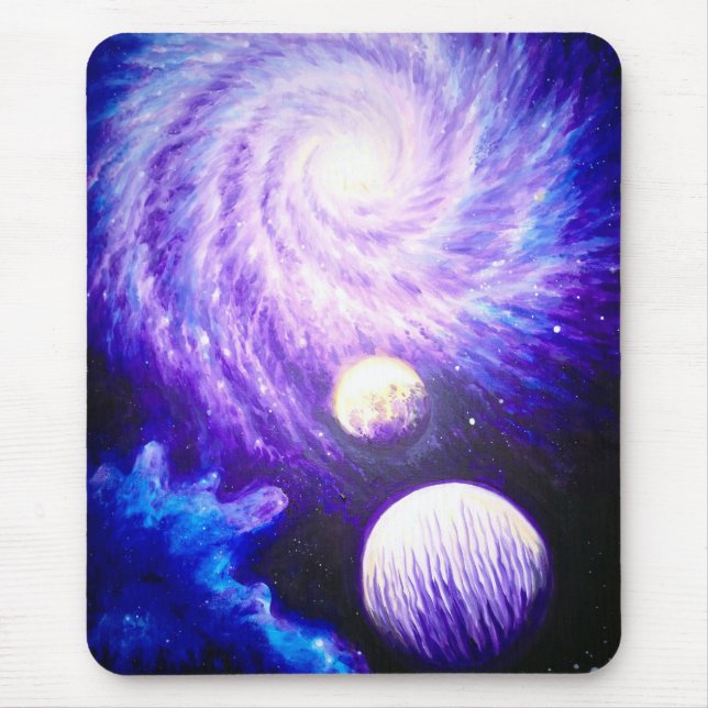 Galaxy and planets mouse mat (Front)