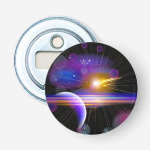 Galaxy and Stars Bottle Opener