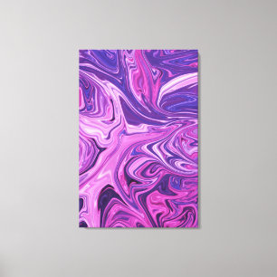 Galaxy art pattern canvas print