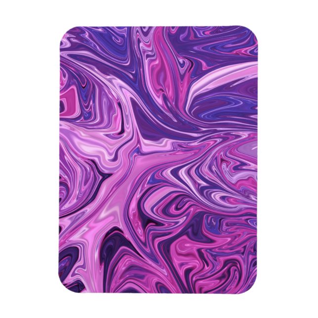 Galaxy art pattern magnet (Vertical)