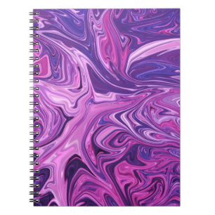 Galaxy art pattern notebook