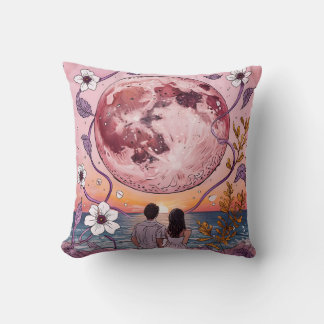 "Galaxy Art Throw Pillow | Cosmic Nebula Design