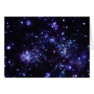 Galaxy Background - Deep Purple