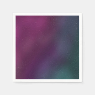 Galaxy Birthday Party Purple Blue Sky Napkin