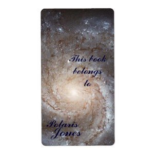 Galaxy  Bookplate