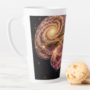 Galaxy Brain Anatomy  Latte Mug