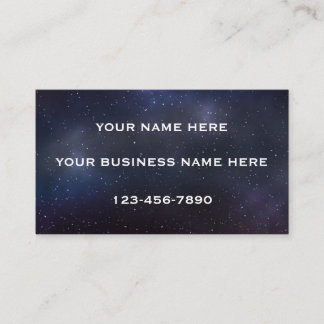 Galaxy Business Card
