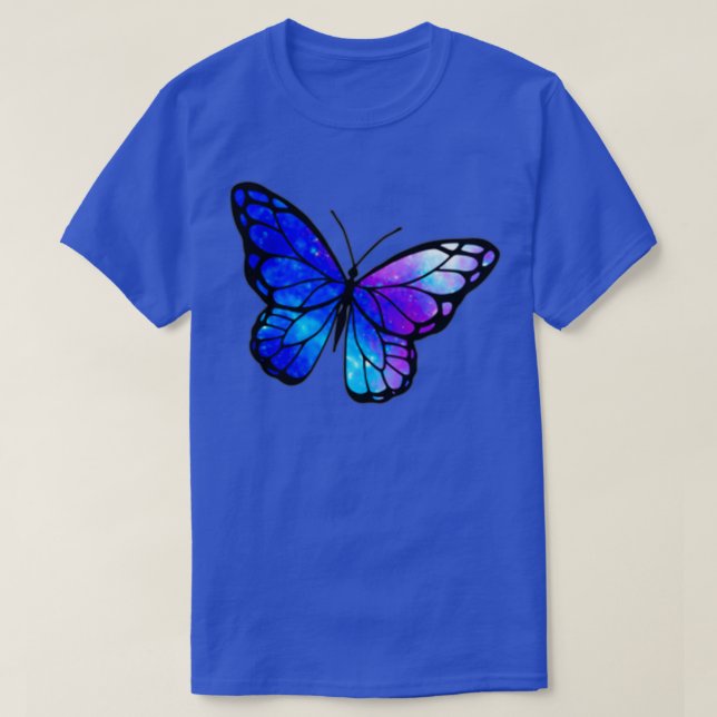Galaxy butterfly 4 T-Shirt (Design Front)