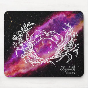 Galaxy Cancer Constellation Name Zodiac Sign Mouse Mat