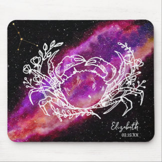 Galaxy Cancer Constellation Name Zodiac Sign Mouse Mat