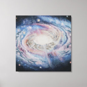 galaxy canvas print