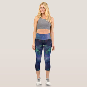 Galaxy Capri Leggings
