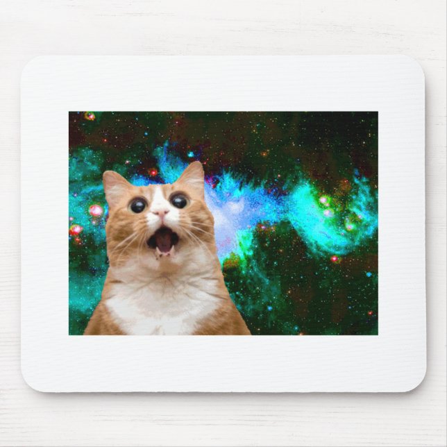 GALAXY CAT MOUSE MAT (Front)