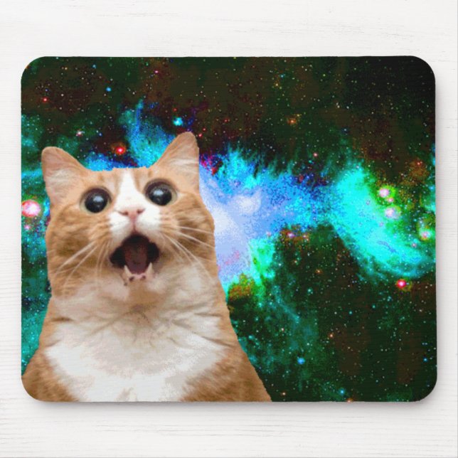 GALAXY CAT MOUSE MAT (Front)
