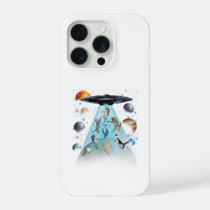 Galaxy Cat Swimming T-Shirt Cute Astronaut Cats iPhone 15 Pro Case