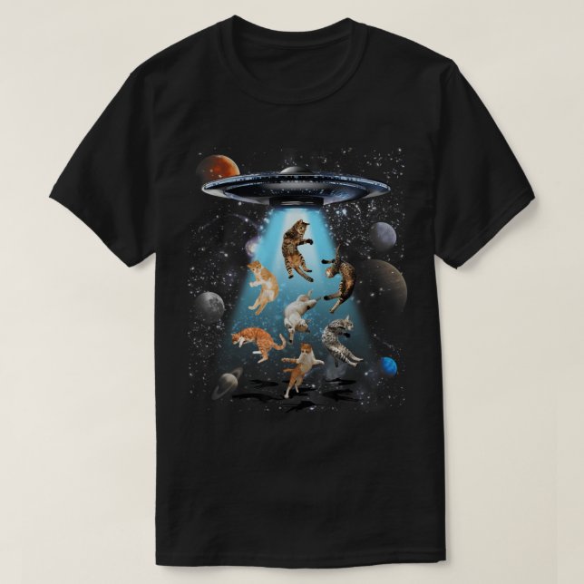 Galaxy Cat T-Shirt (Design Front)