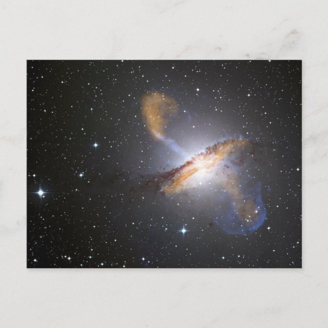 Galaxy Centaurus A Postcard (Front)