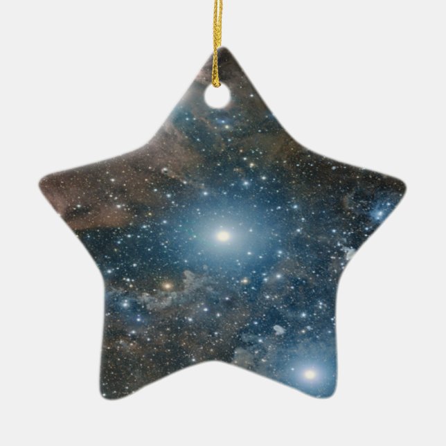Galaxy Ceramic Tree Decoration (Front)