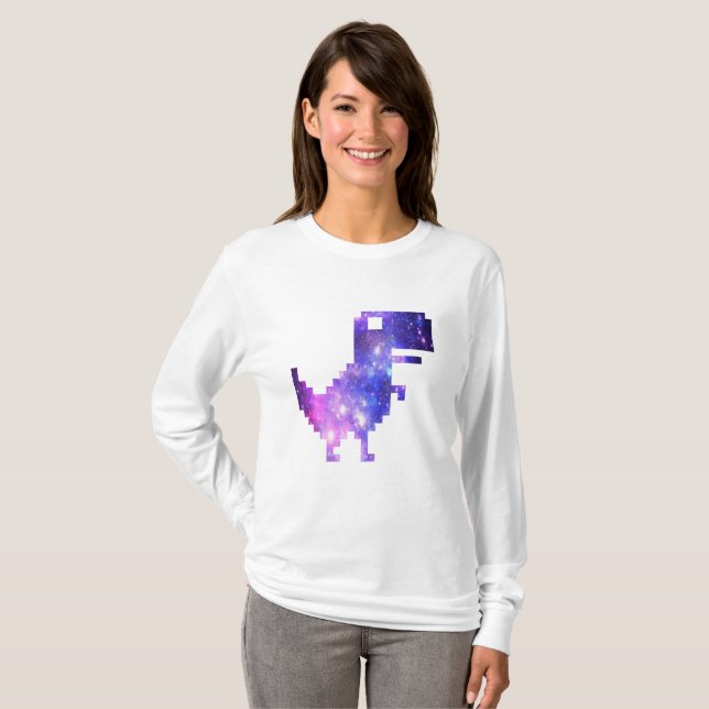  Galaxy Chrome T-Rex    T-Shirt (Front Full)