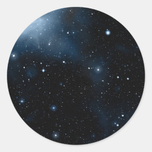 Galaxy Classic Round Sticker