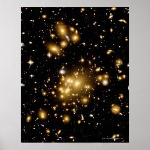 Galaxy Cluster Abell 1689 Poster