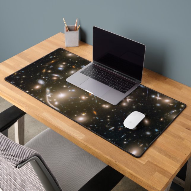 Galaxy Cluster Abell 370 Desk Mat (Office 2)