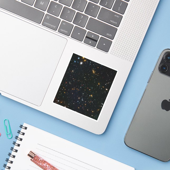 Galaxy Cluster Abell 370 Parallel Field. (Laptop w/ iPhone)