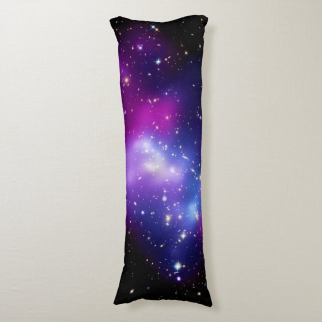 Galaxy Cluster MACS J0717 Outer Space Photo Body Cushion (Front Vertical)