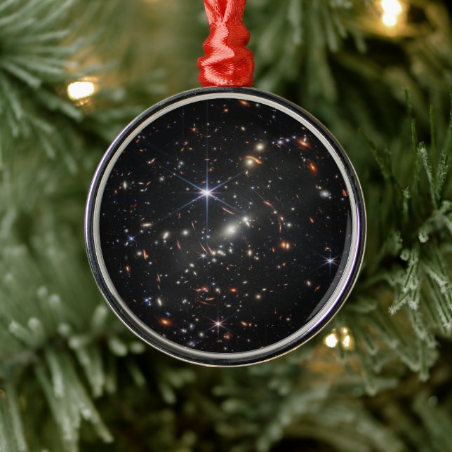 Galaxy Cluster Smacs 0723. Metal Tree Decoration (Tree)