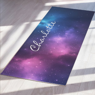 Galaxy Cosmic Energy & Meditation Custom Yoga Mat