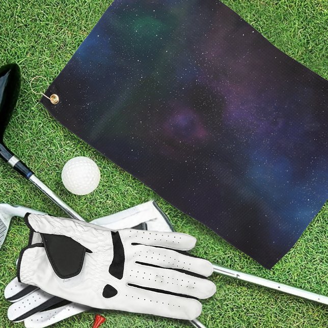 Galaxy Cosmic Nebula Golf Towel (Creator Uploaded)