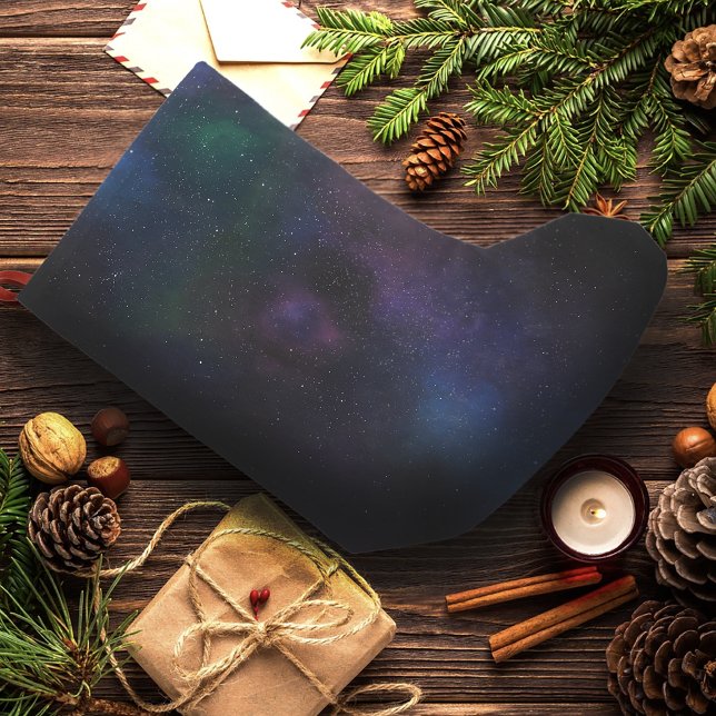 Galaxy Cosmic Nebula Small Christmas Stocking (Creator Uploaded)
