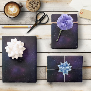 Galaxy Cosmic Nebula Wrapping Paper Sheet