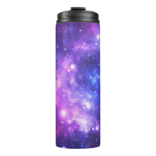 Galaxy cosmos pattern scrapbooking thermal tumbler