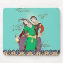 Galaxy Couple Mousepad 