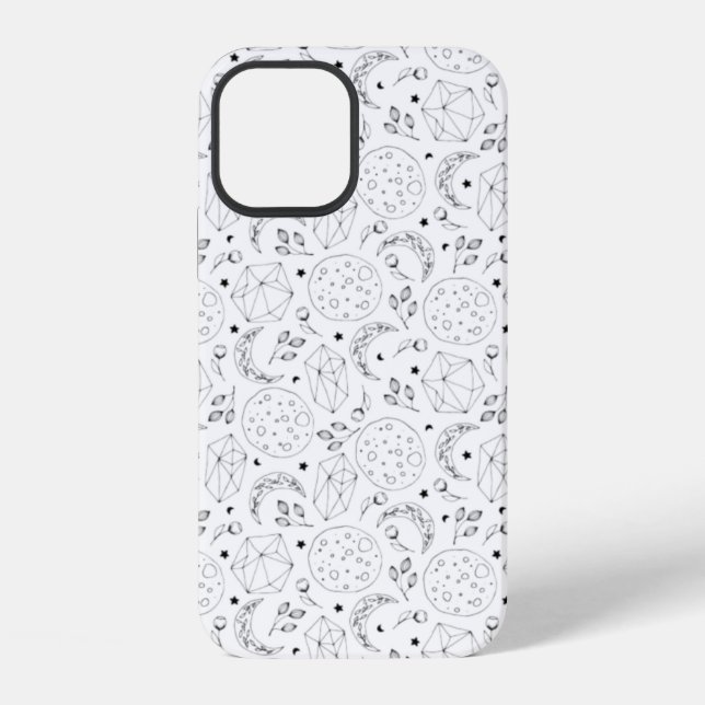 Galaxy Crystal Witchy Spellbound Moonchild iPhone Case (Back)