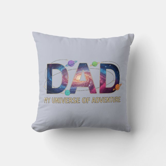 Galaxy Dad Universe Adventure -  Cushion (Front)