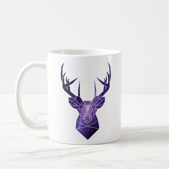 Galaxy deer       coffee mug (Left)