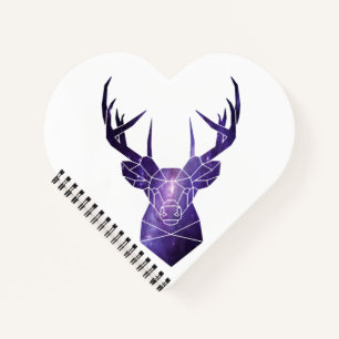 Galaxy deer notebook